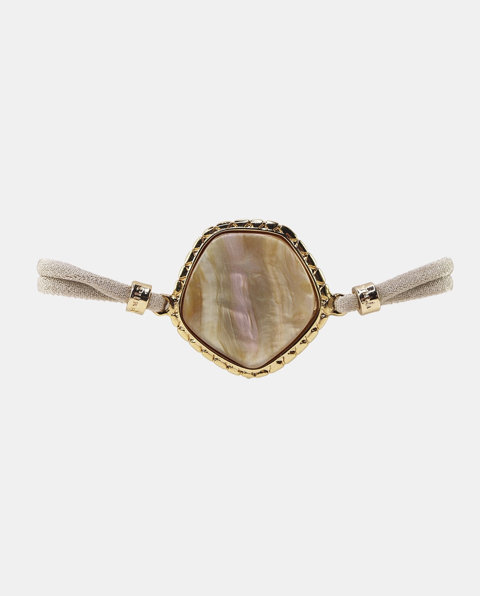 Pulsera Pentas nácar Beige-4