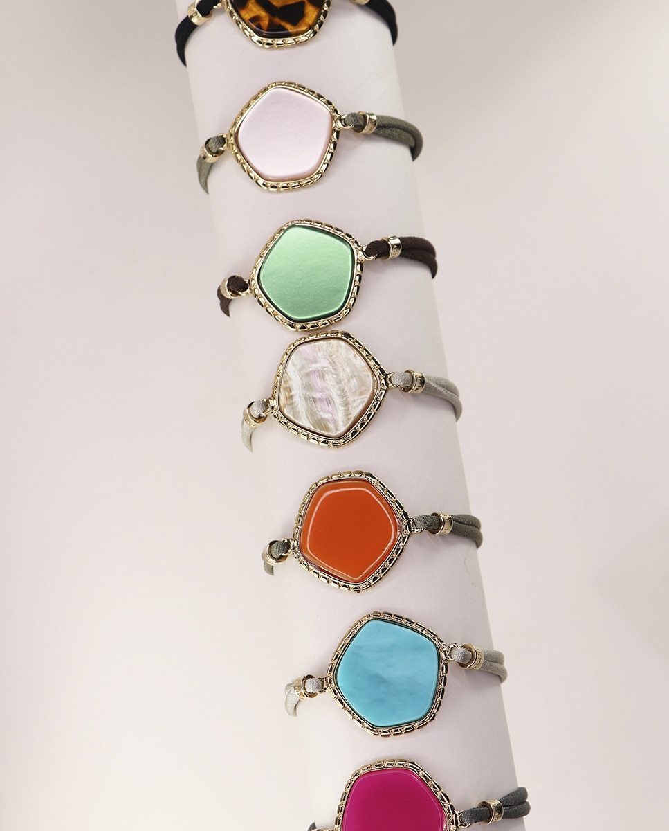 Pulsera Pentas nácar Beige-2