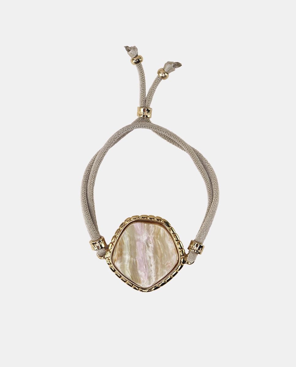 Pulsera Pentas nácar Beige-1