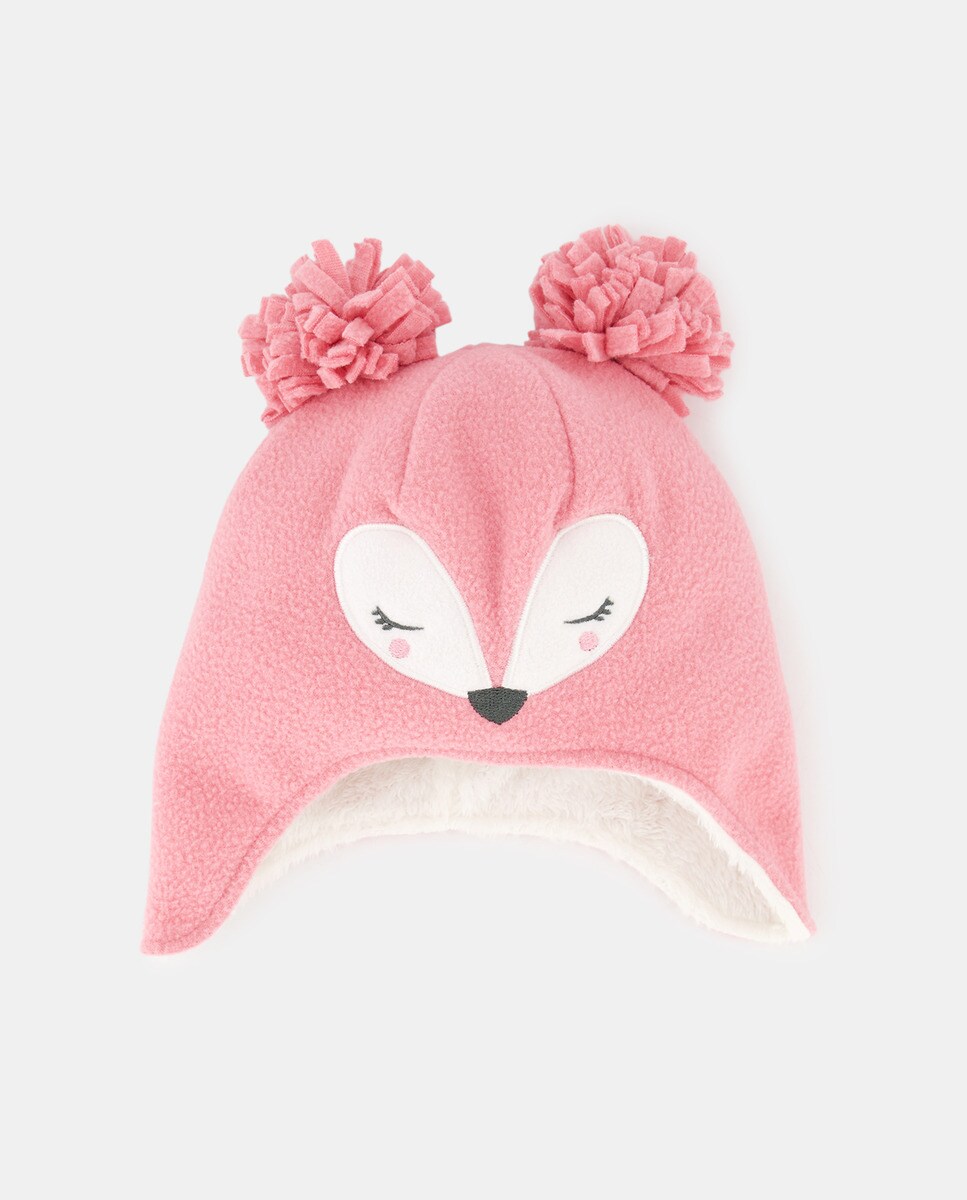Bonnet micropolaire renard