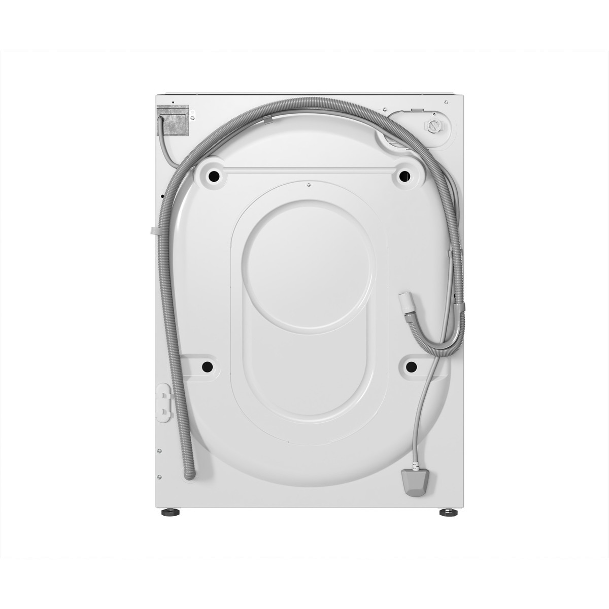 Lavadora integrable Whirlpool 8 kg / 1.400 rpm, Motor Sense Inverter - BIWMWG81485EEU Blanco-8