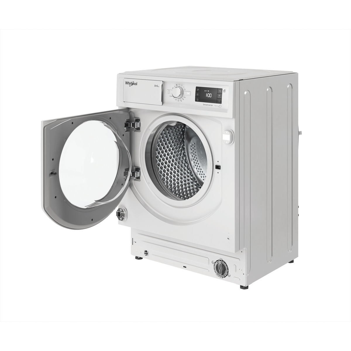 Lavadora integrable Whirlpool 8 kg / 1.400 rpm, Motor Sense Inverter - BIWMWG81485EEU Blanco-6