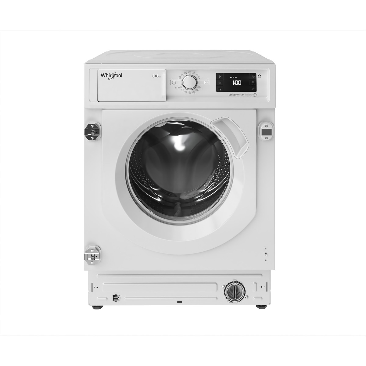 Lavadora integrable Whirlpool 8 kg / 1.400 rpm, Motor Sense Inverter - BIWMWG81485EEU Blanco-3