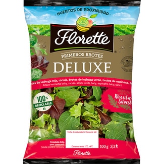 ensalada Deluxe primeros brotes bolsa 100 g - Florette