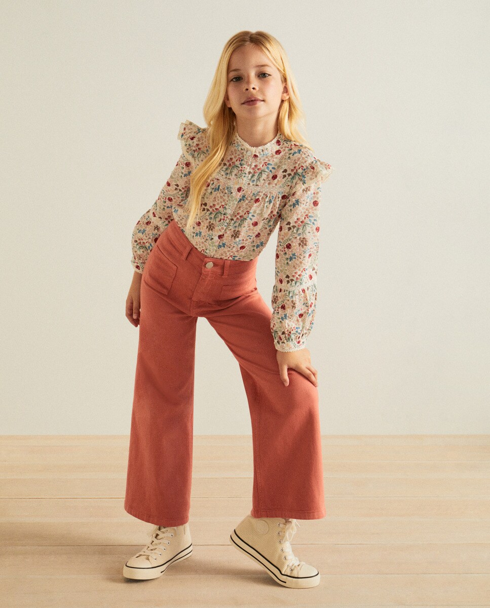 Chemisier à manches longues