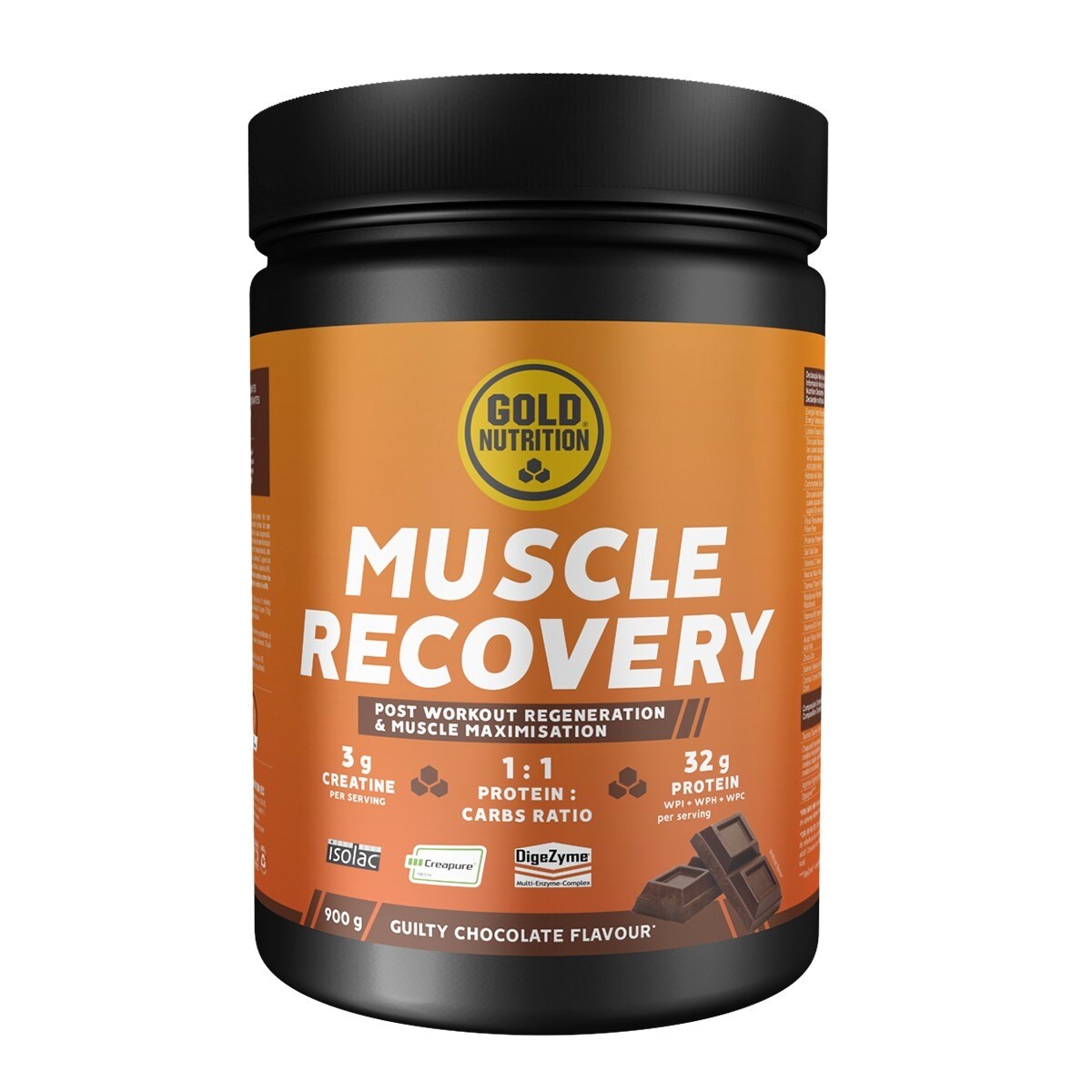 Suplemento Alimentar Muscle Recovery - Sabor Chocolate - 900 g 1