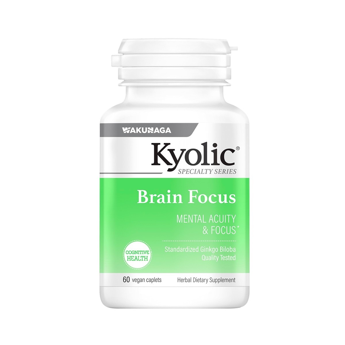 Suplemento Alimentar Kyolic Brain Focus -  60 Comp. 1