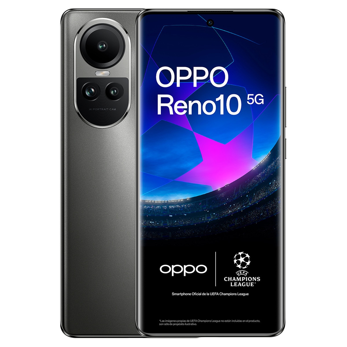 Oppo Reno10 5G 8 GB + 256 GB móvil libre Gris-1