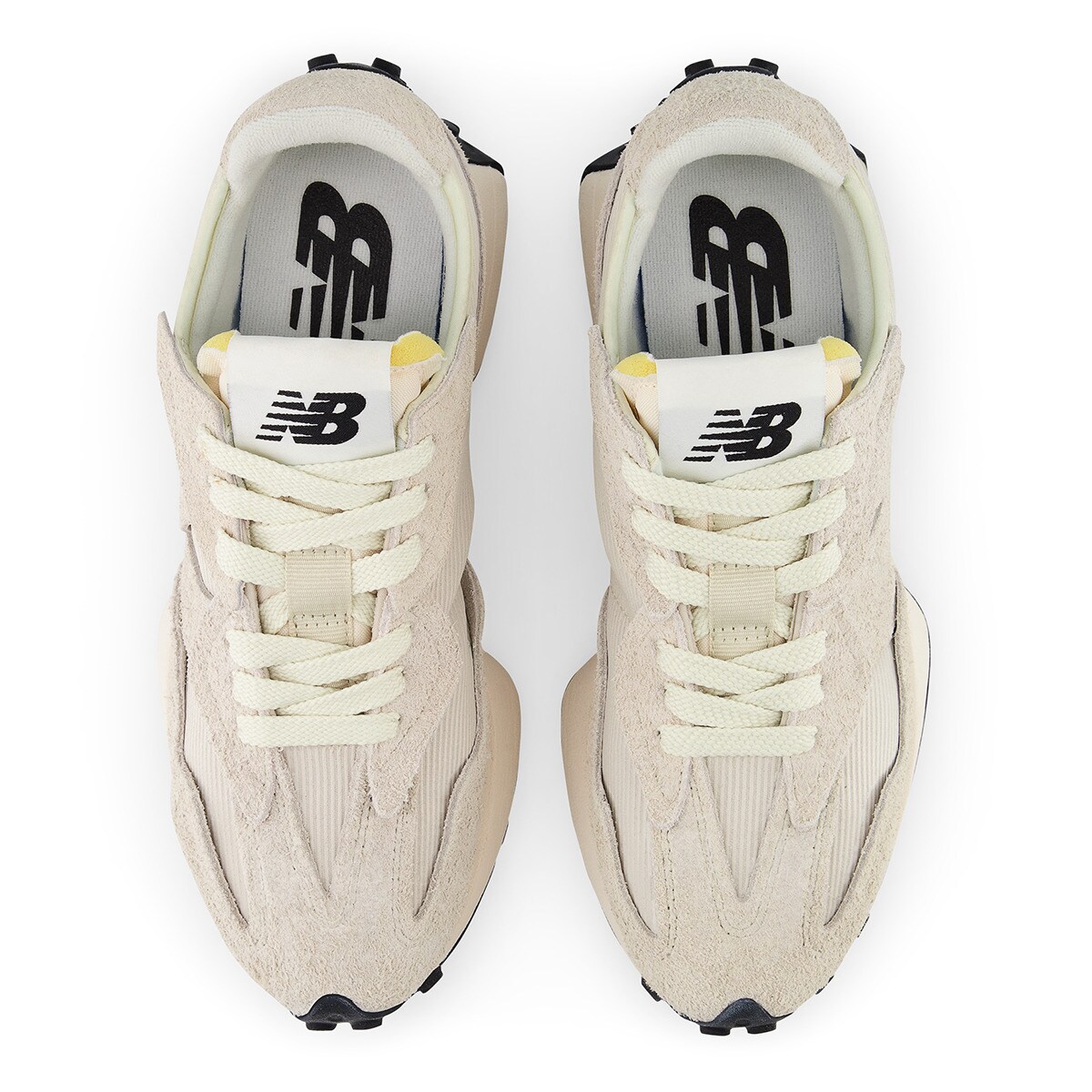 Sapatilhas Casual de Mulher 327 Warped Bege-3