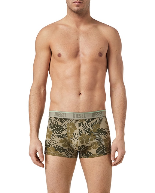 Imagen 0 de Pack de tres boxers de punto de hombre kakis