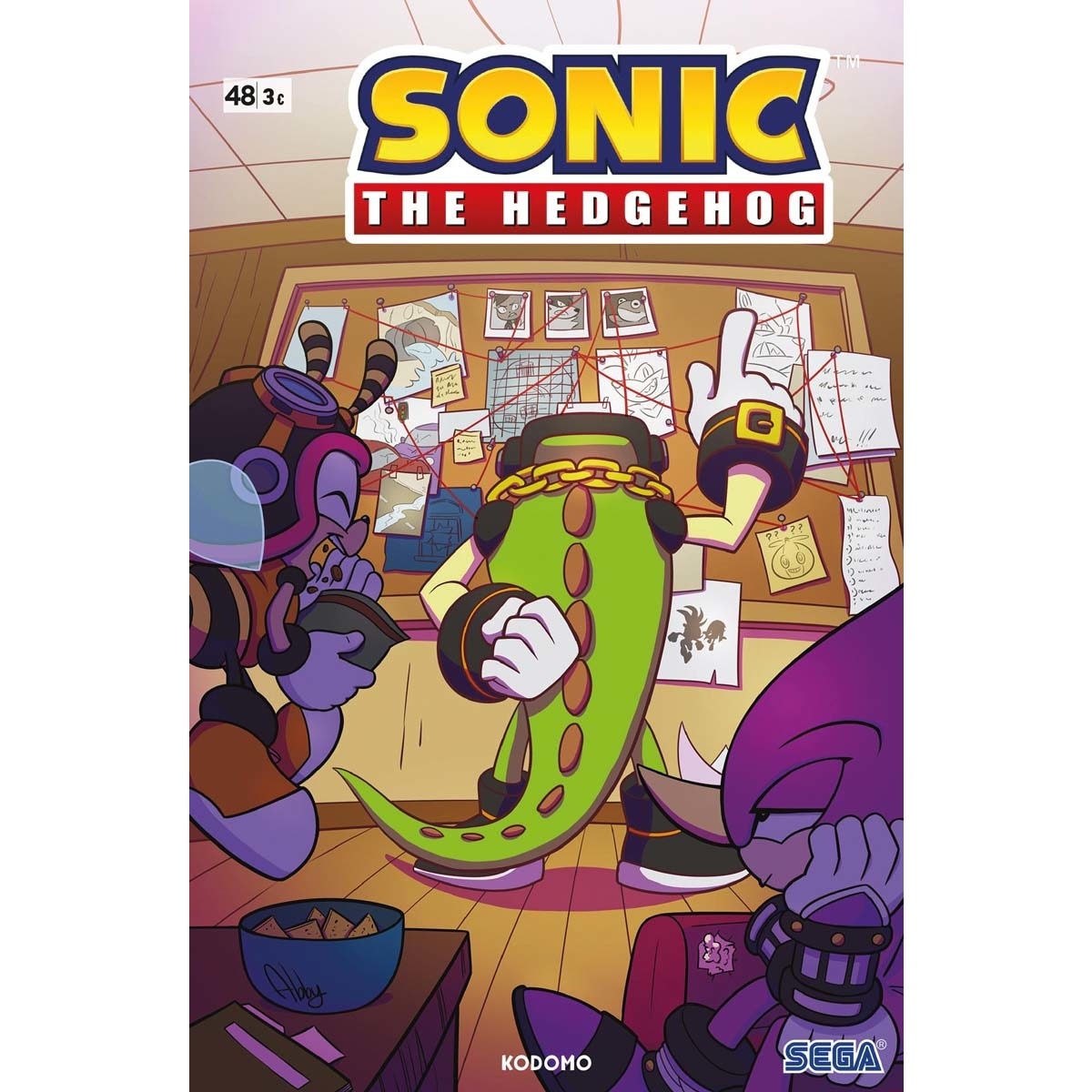 Sonic: The Hedhegog núm. 48 (Capa mole) 1