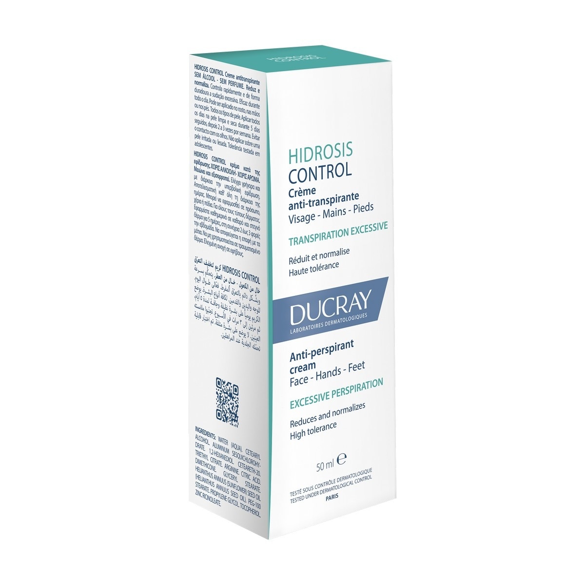 Hidrosis Control Creme Antitranspirante 50 ML Ducray 2