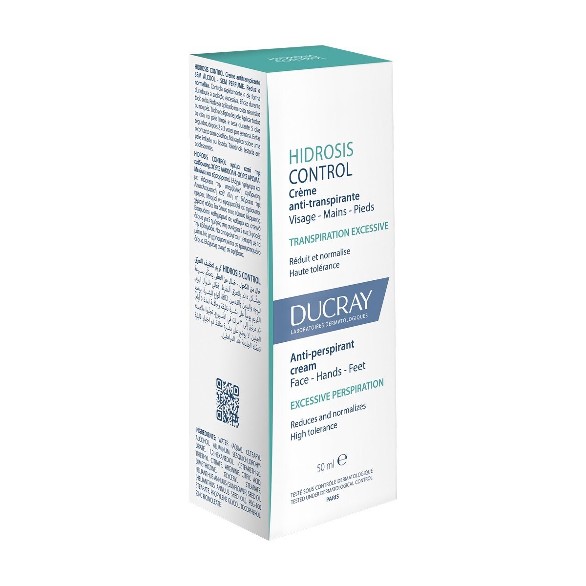 Hidrosis Control Creme Antitranspirante 50 ML Ducray 2