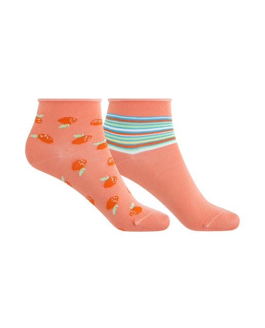 Imagen 0 de Pack 2 pares calcetines puño roulé