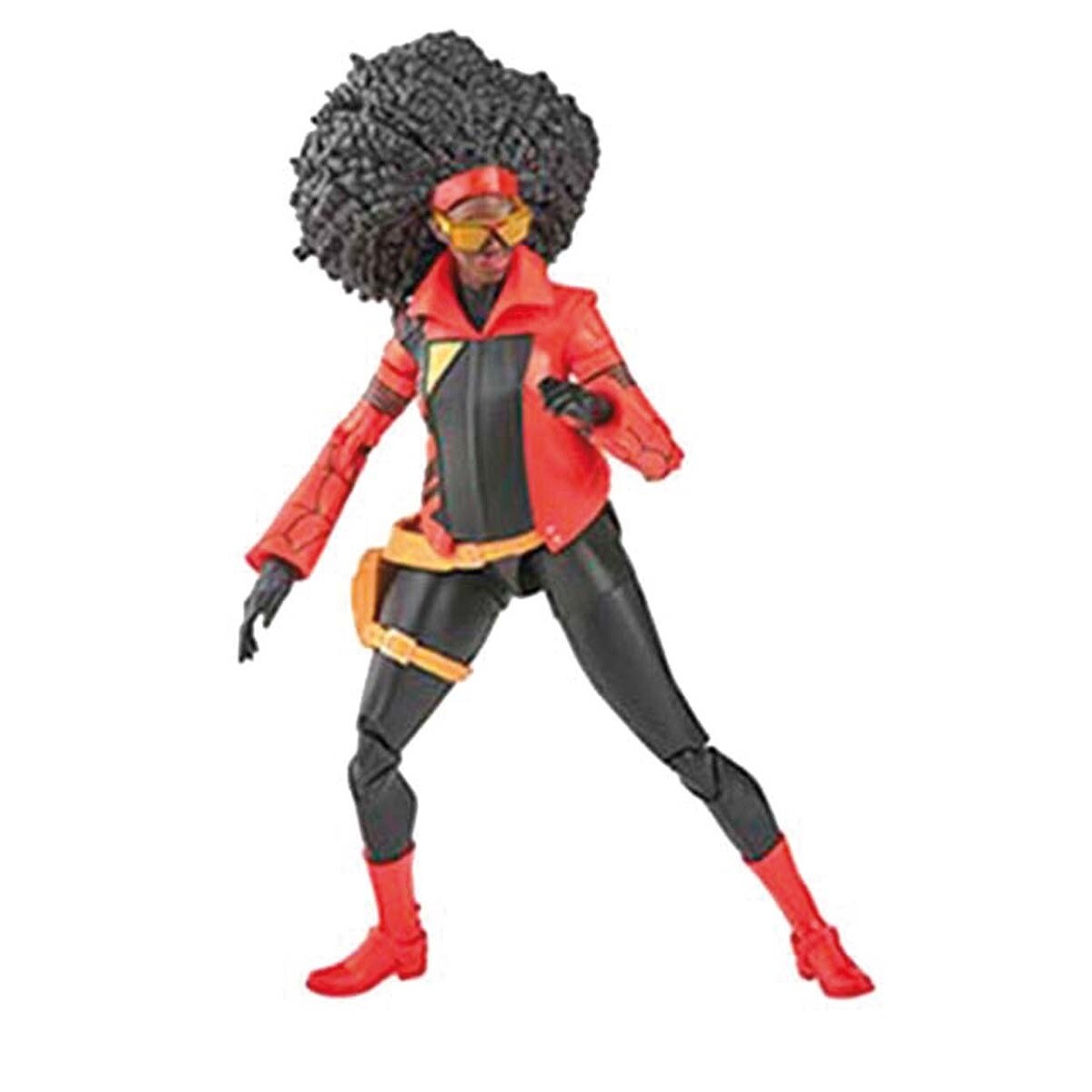 Marvel Legends Spider-Man C0033EL20 Figura Ms. Marvel 15cm, Serie Sandman Build-A-Figure