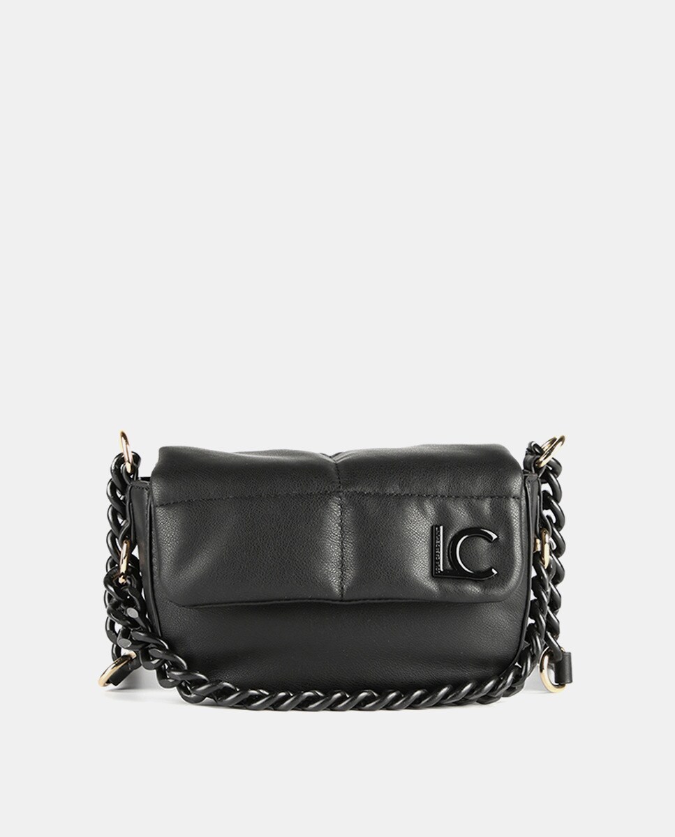 Sac à bandoulière matelassé à rabat