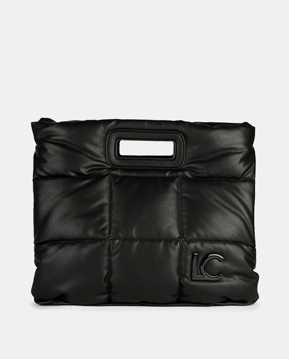 Sac cabas matelassé avec anse rectangulaire