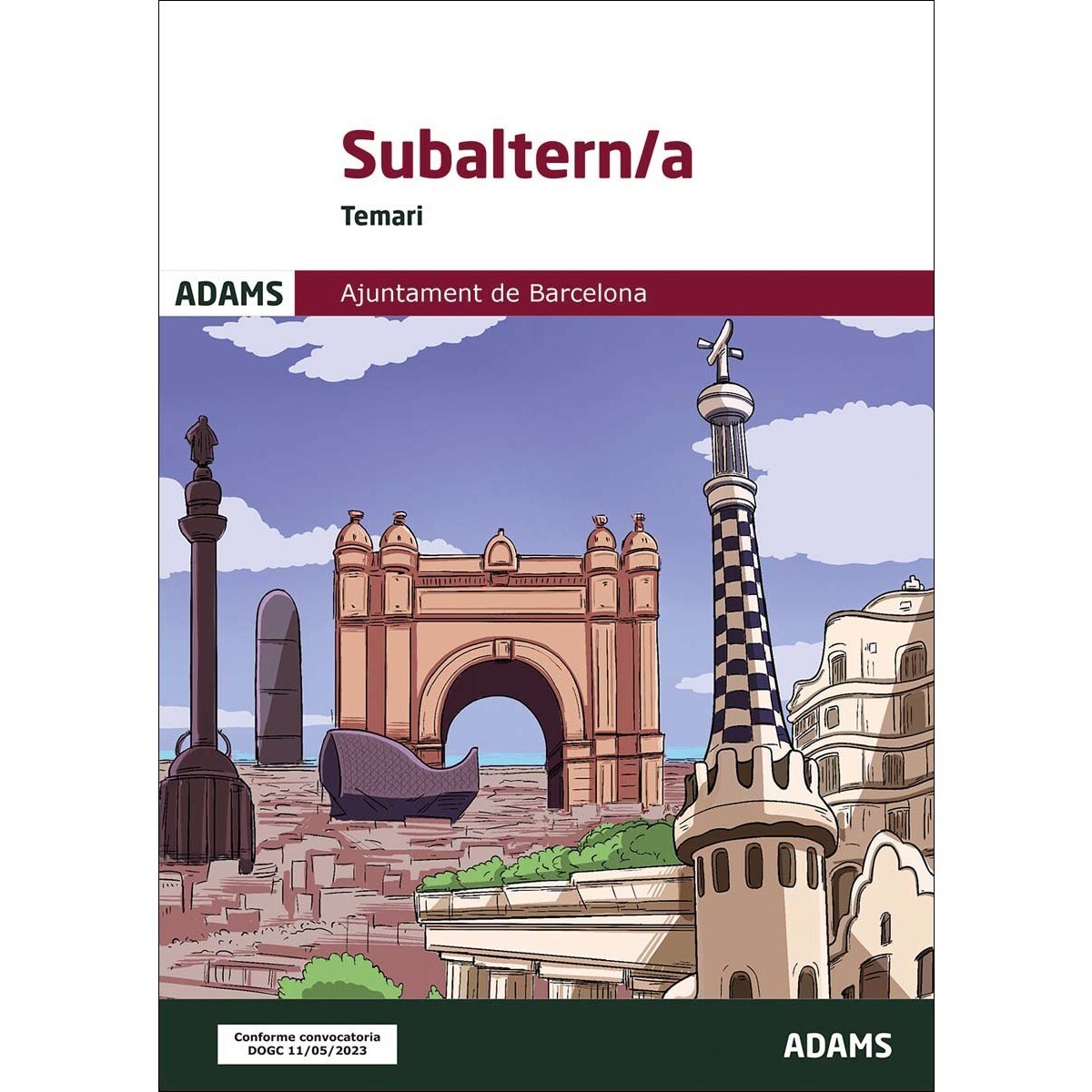 Temari Subalterns Ajuntament de Barcelona (Capa mole) 1