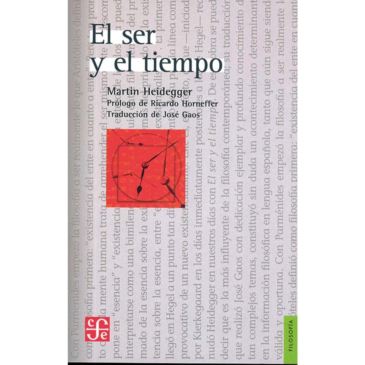 El ser y el tiempo 1