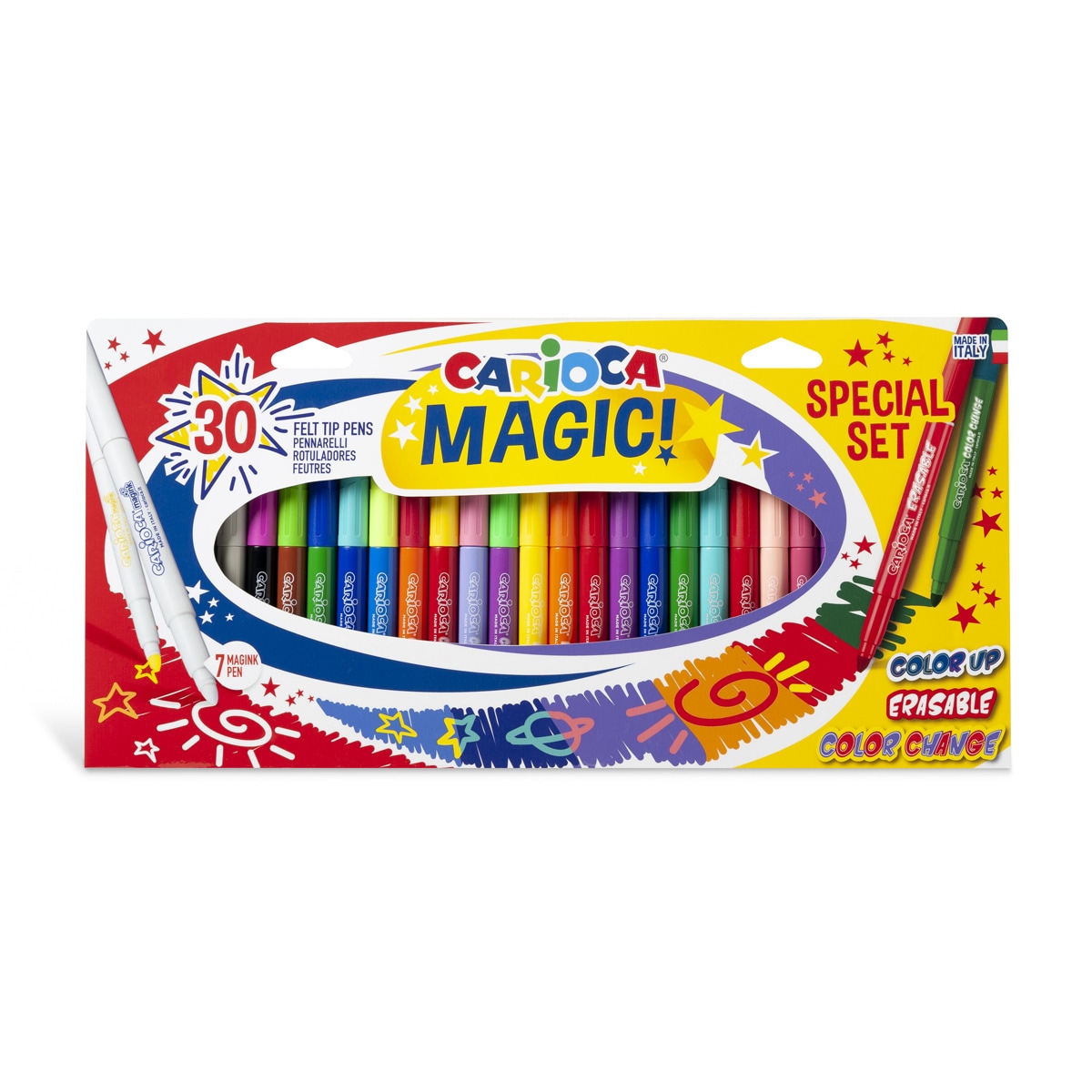 Imagem 0 de Pack de 30 Marcadores Magic - Multicolor