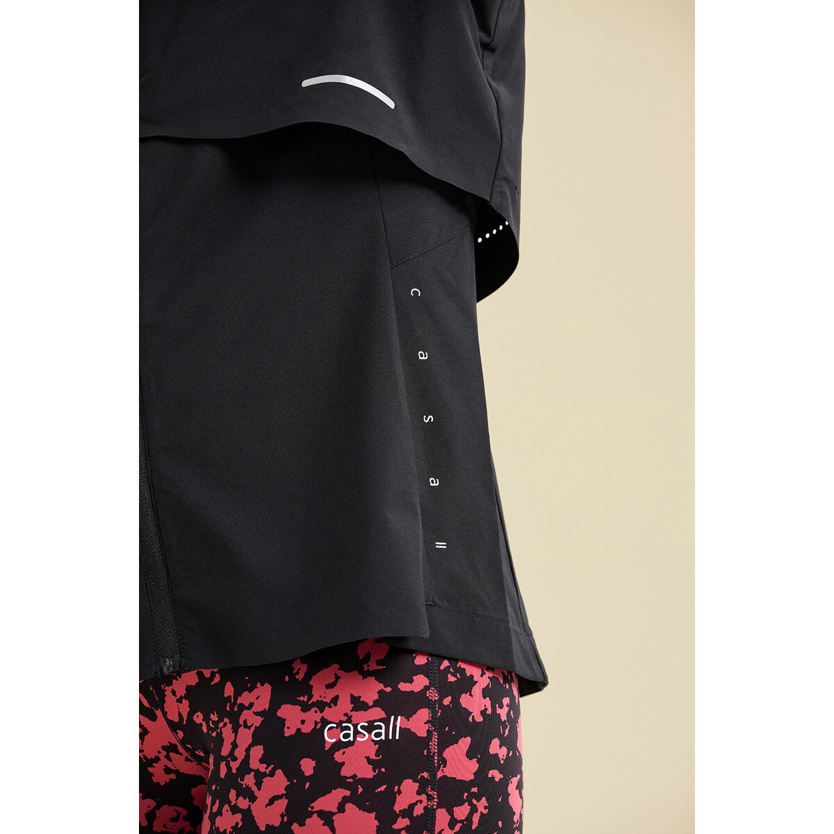 Casaco de Mulher Dynamic Windbreaker Preto-6