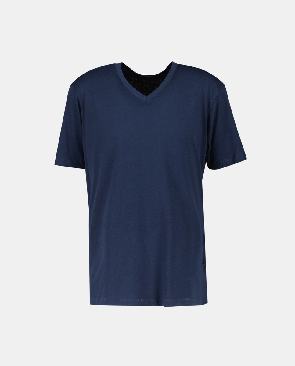Camiseta de hombre cuello pico básica · Unit · El Corte Inglés