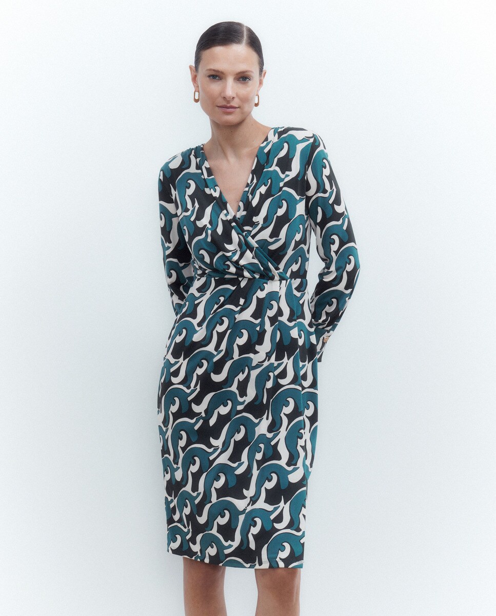 Robe longue portefeuille