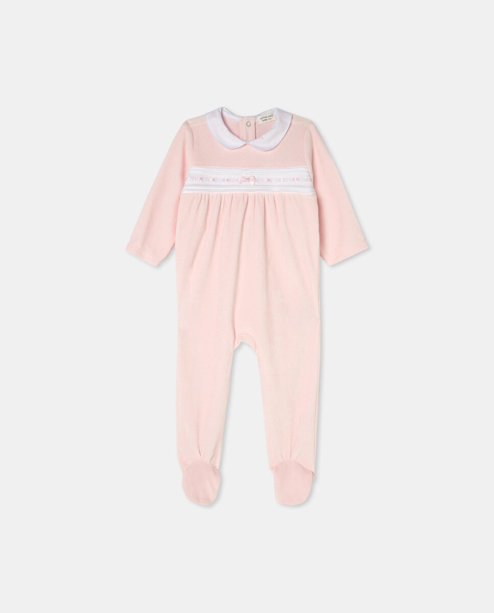 Grenouillère col dentelle