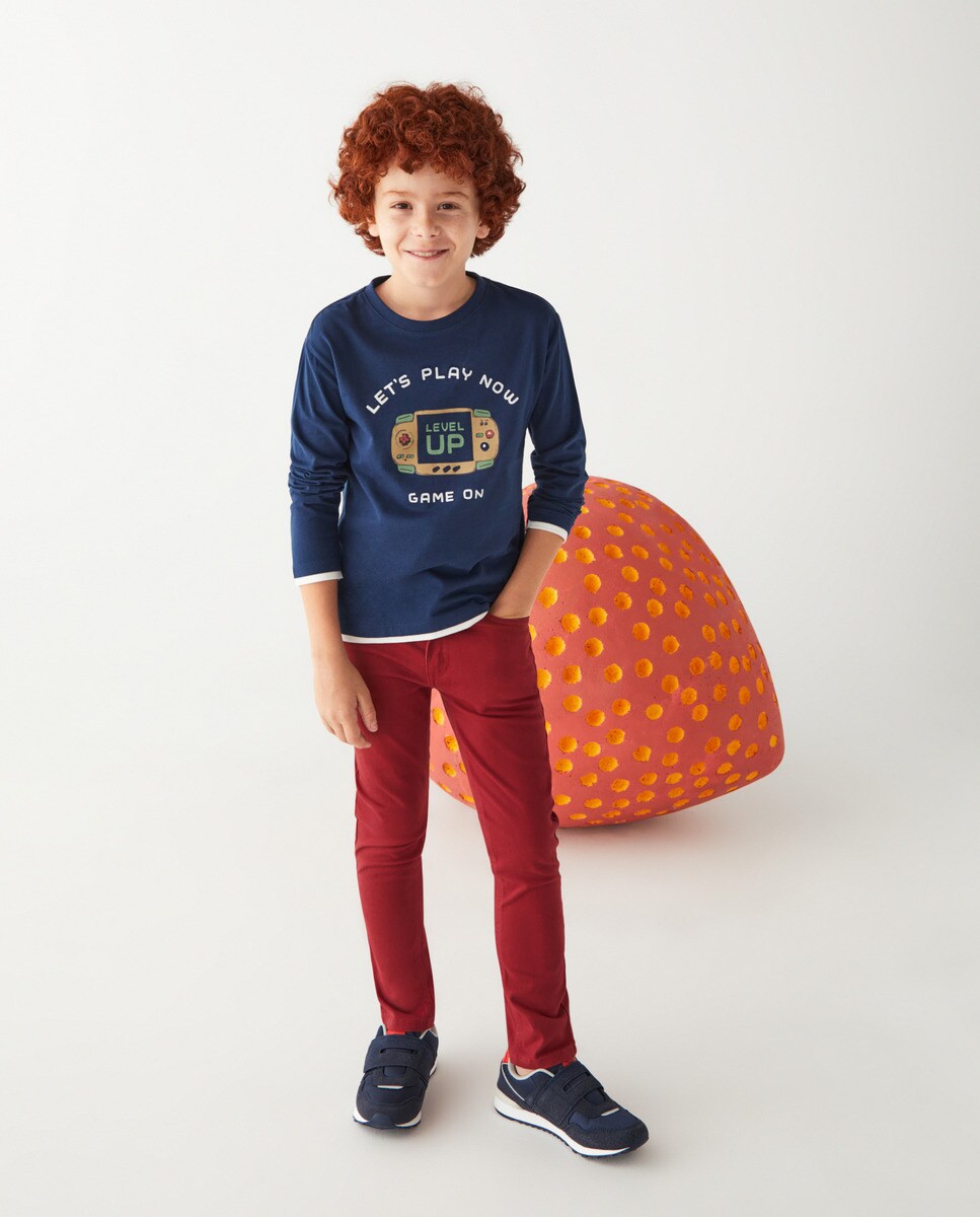 Pantalon basic cinq poches