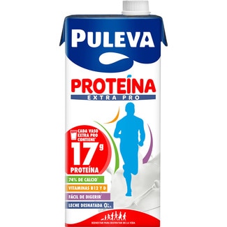 bebida láctea con leche desnatada 0% Proteína Extra Pro brik 1 l - Puleva