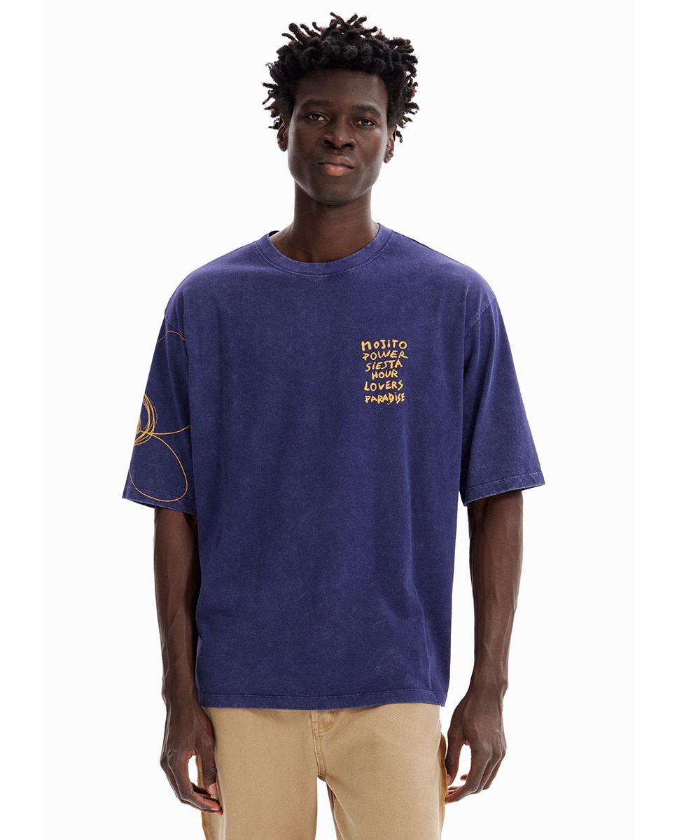 Tshirt relaxed acid wash