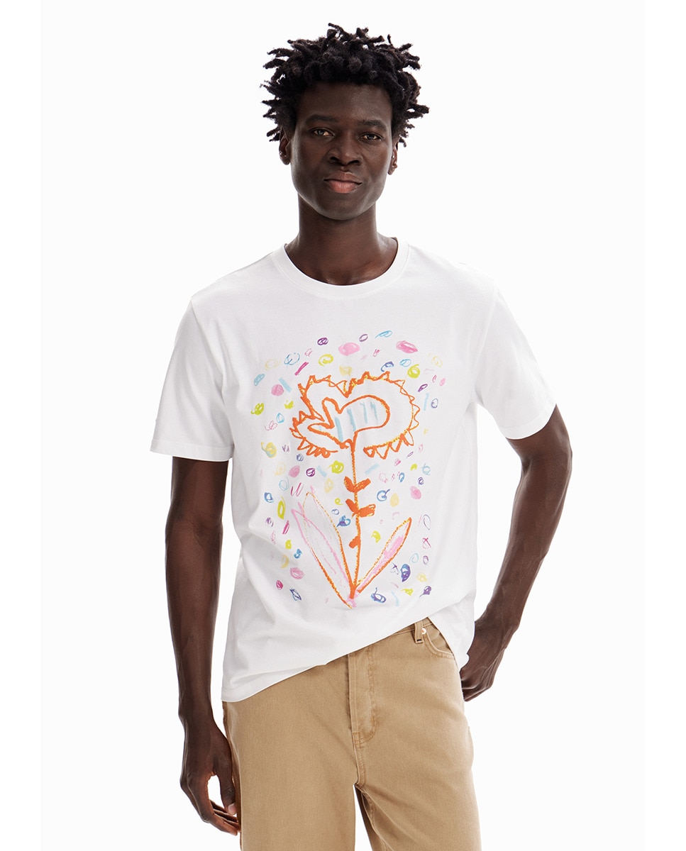 Tshirt relaxed flor arty