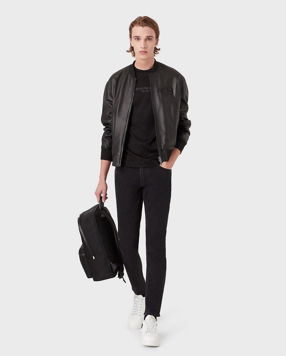 Jean slim fit délavé