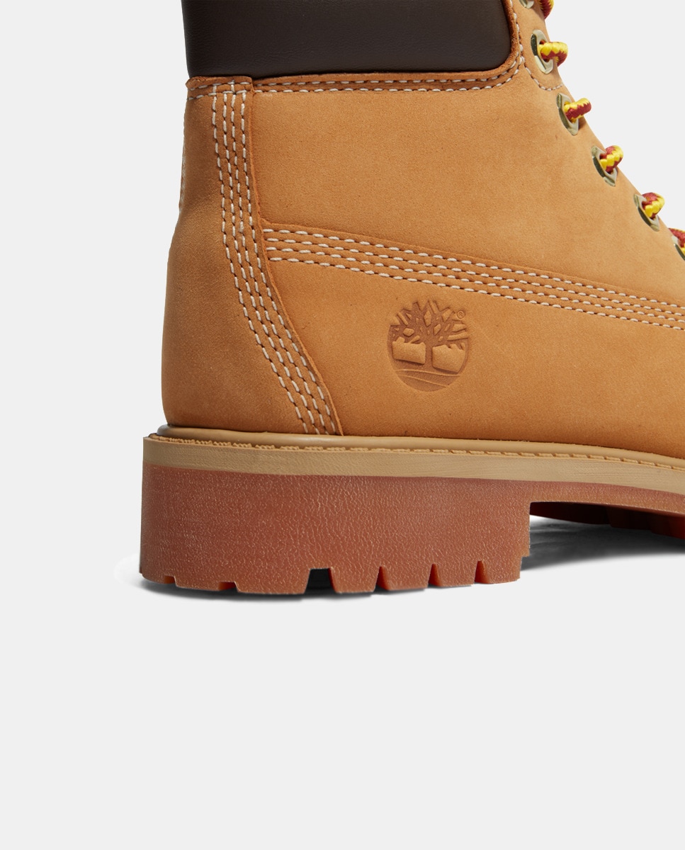 Botas com Isolamento PrimaLoft®, Sola Dentada e em Nobuck - Amarelo Amarelo-6