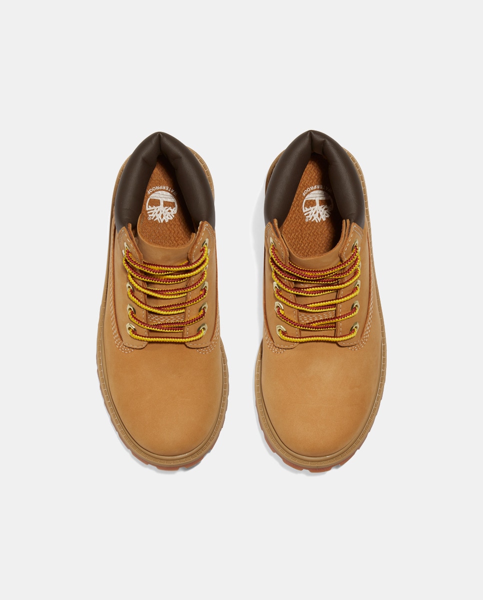 Botas com Isolamento PrimaLoft®, Sola Dentada e em Nobuck - Amarelo Amarelo-3