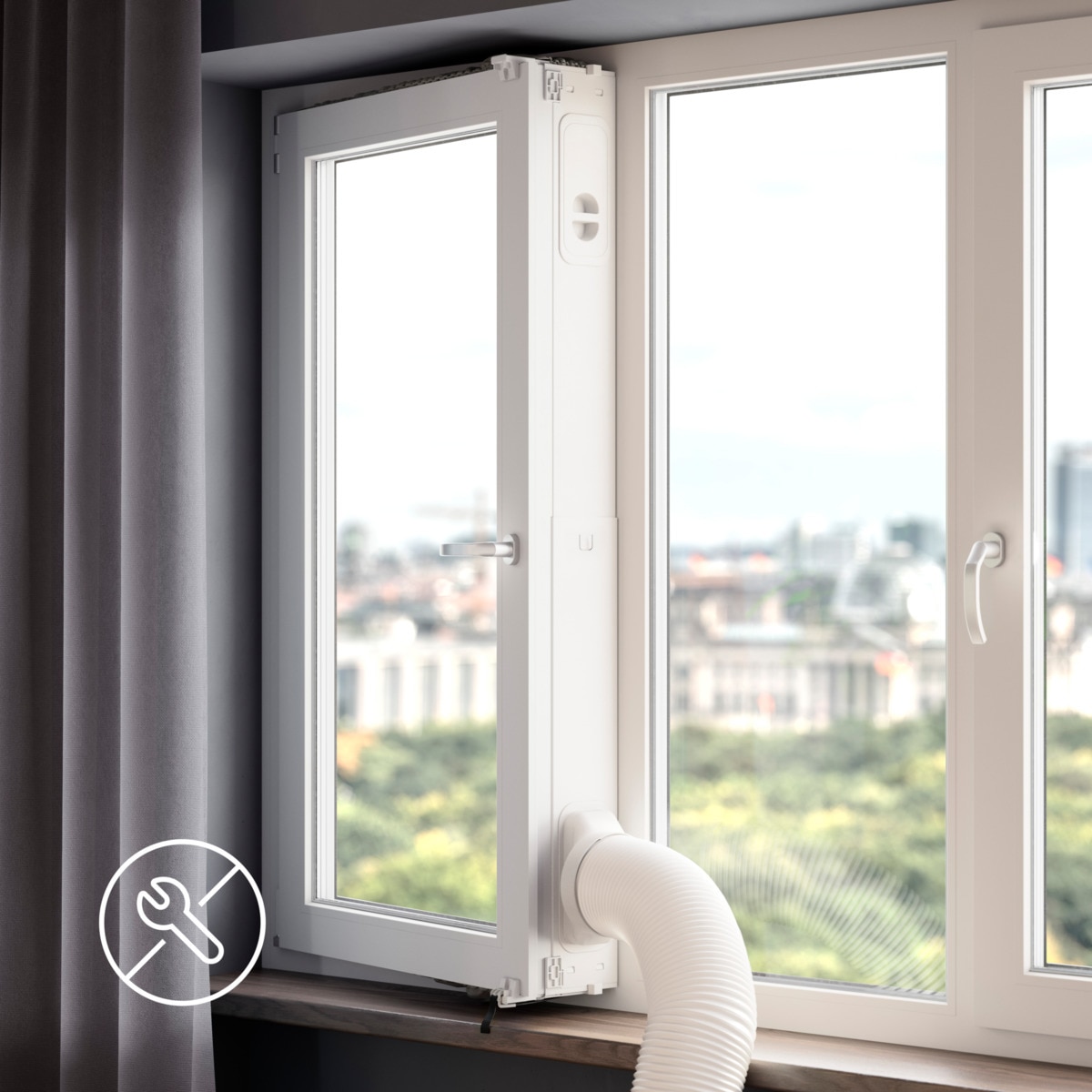 Kit de Ventana AEG Premium para Aires Acondicionados Serie 6000 - AWKIT5 6