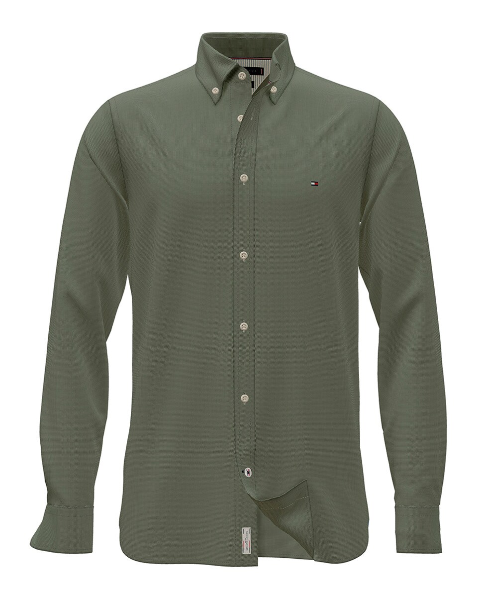 Chemise en maille slim fit
