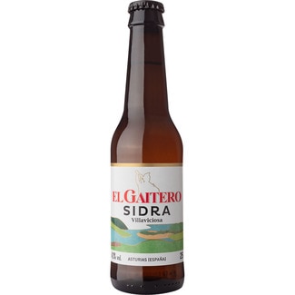 sidra achampanada botella 25 cl - El Gaitero