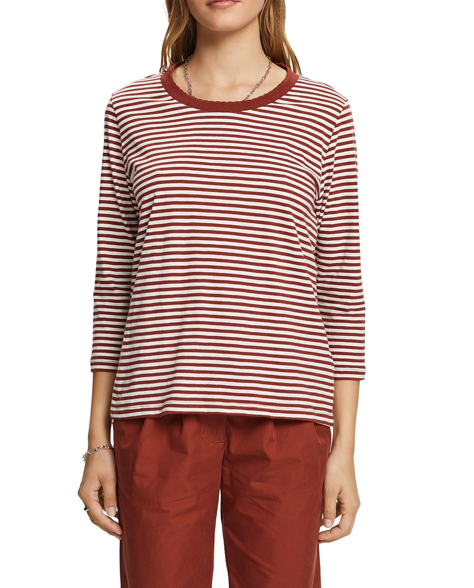 Tshirt à motif manches 3/4