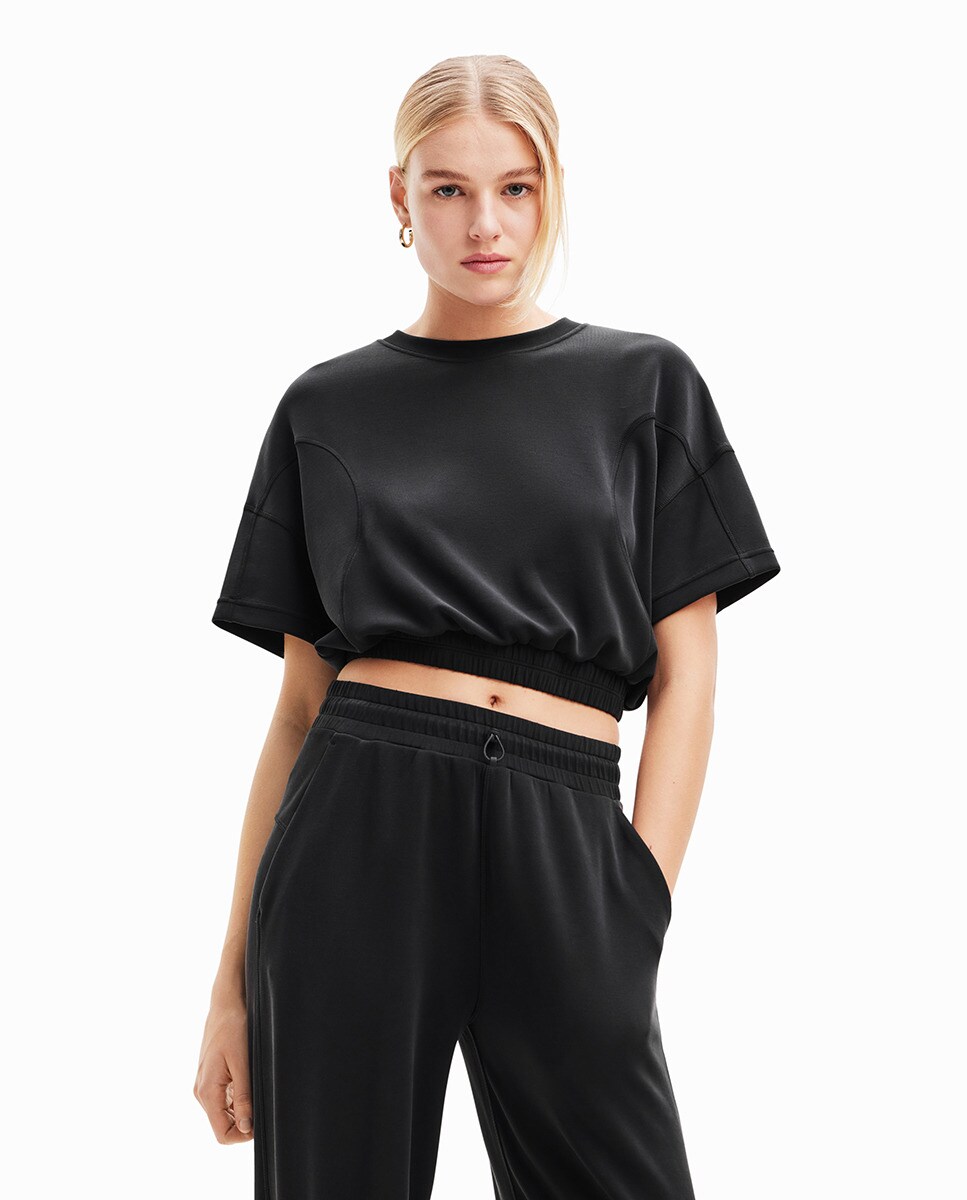 Tshirt court bouffant sport