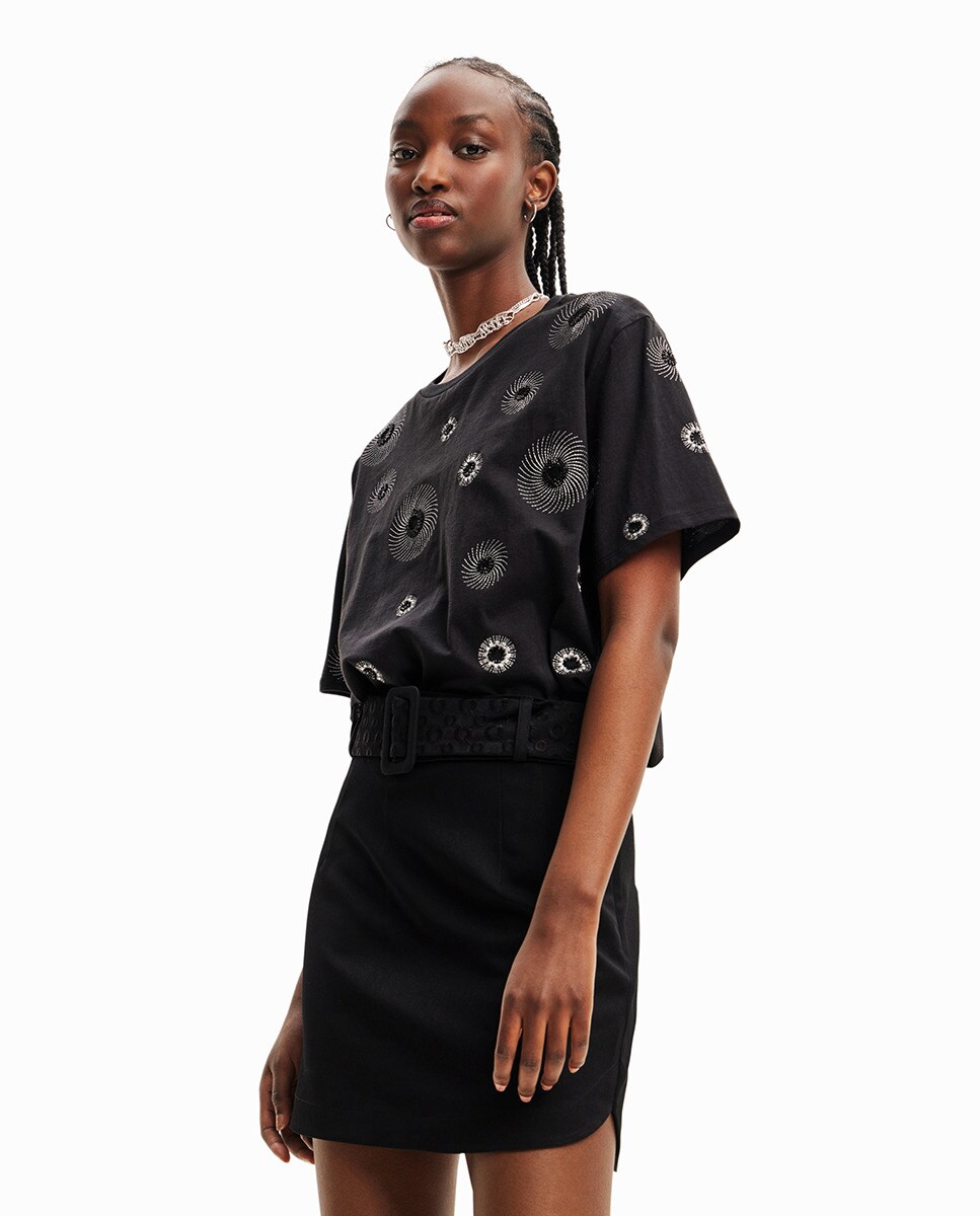 Tshirt oversize broderies