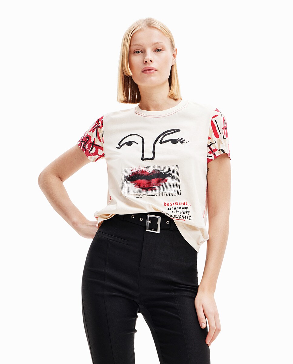 Tshirt visage arty