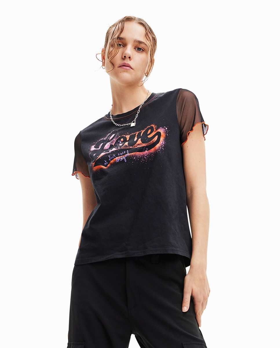 Tshirt graffiti Love