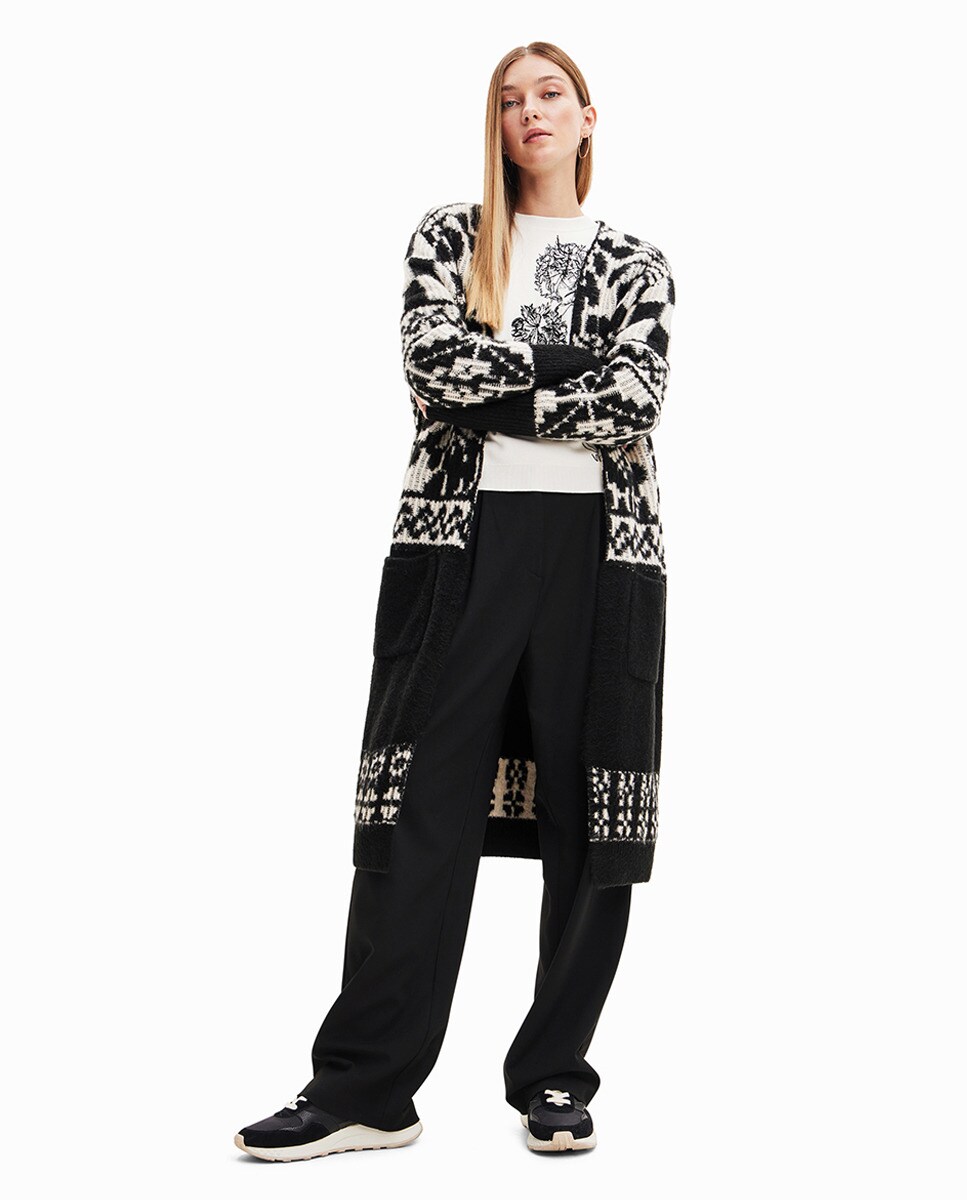 Cardigan long oversize M. Christian Lacroix