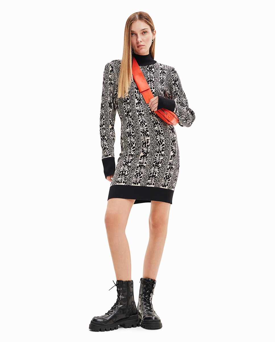 Robe courte maille M. Christian Lacroix