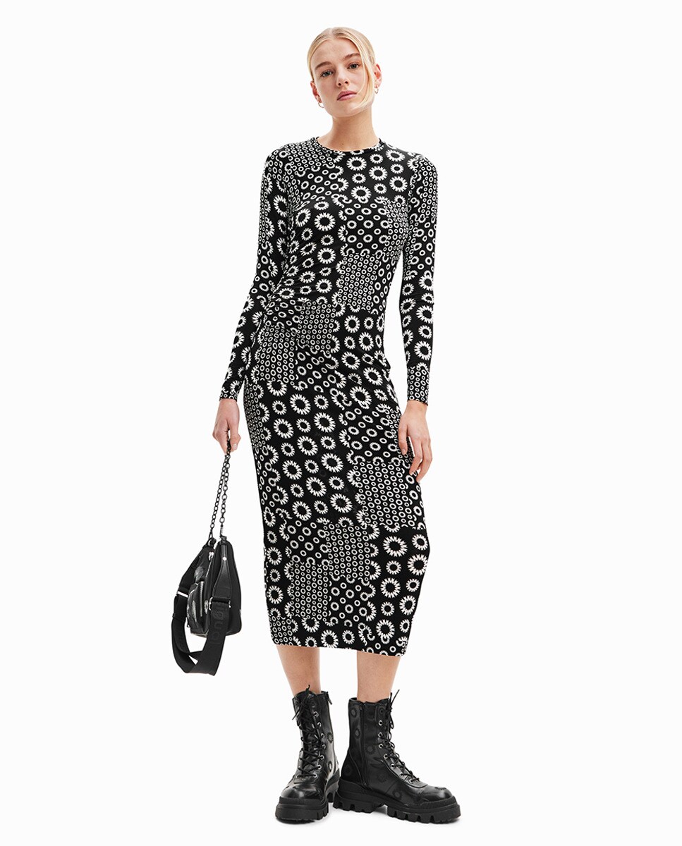 Robe midi slim patch