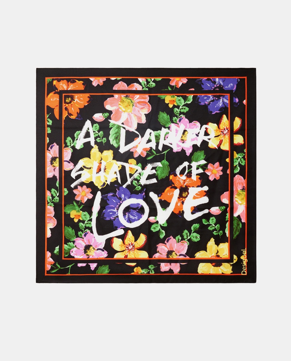 Bandana à imprimé fleurs