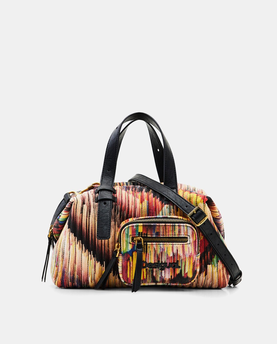 Sac bowling moyen en toile zippé