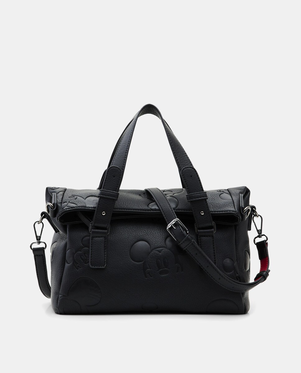 Sac à main moyen avec détail fantaisie et plusieurs anses