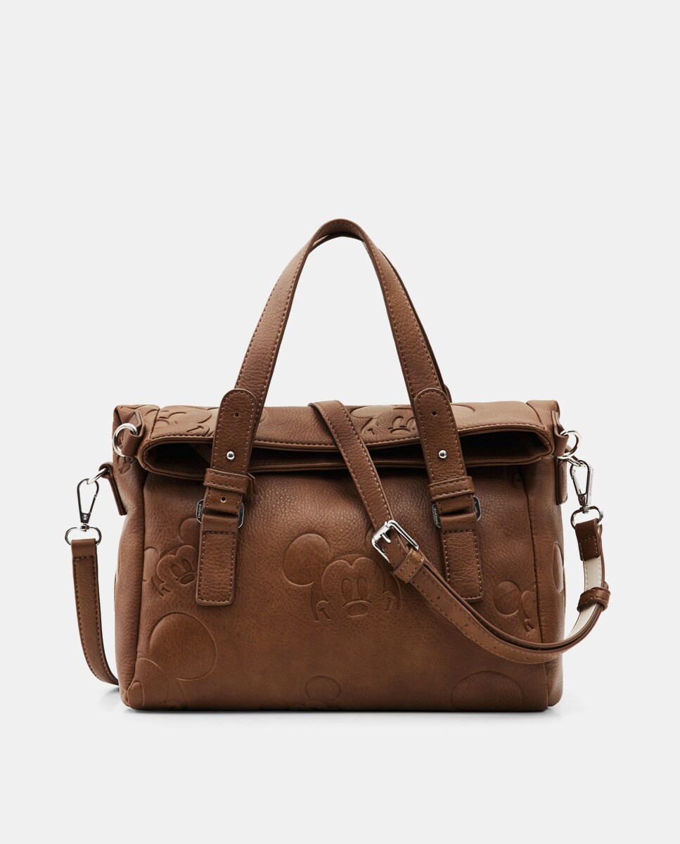 Sac à main moyen avec détail fantaisie et plusieurs anses